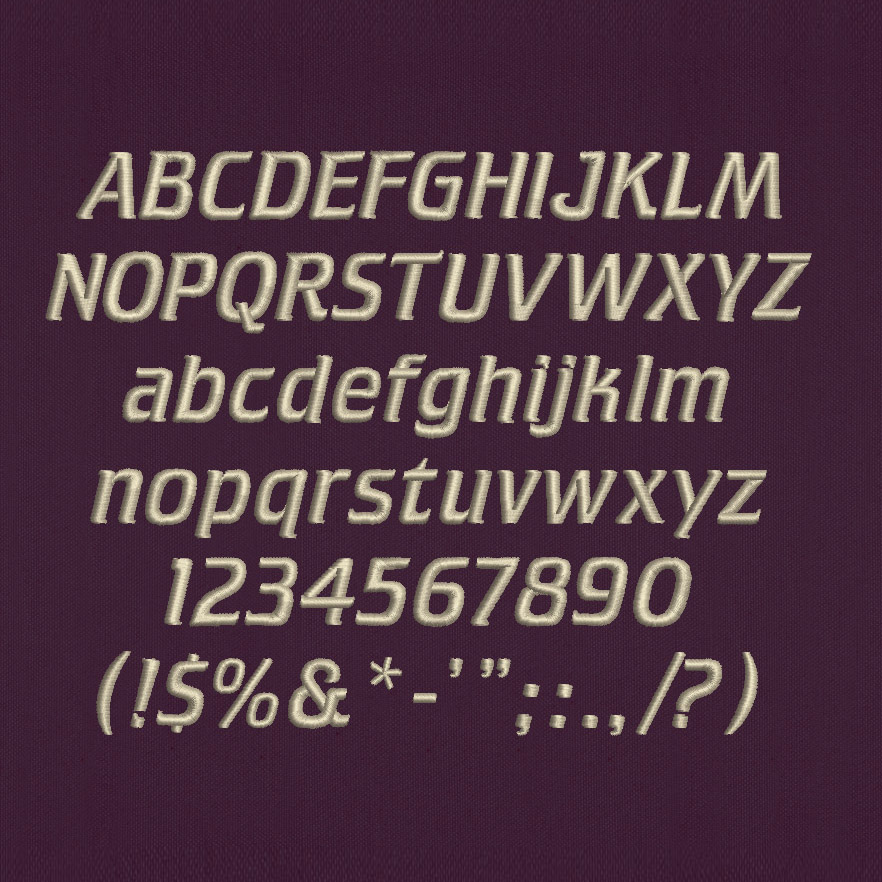 Crillee - Wilcom ESA Keyboard Font